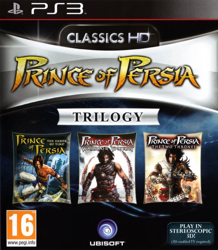 Prince of Persia Trilogy box art for Playstation 3